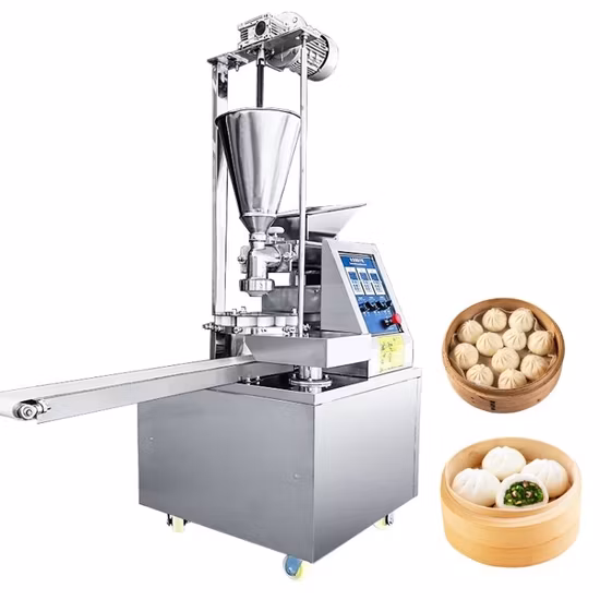 自動CEネパール日本製セミフルオートシオパオ中古小型バオジモモ餃子型バナナワラマシン（デリー、ネパール向け）販売中